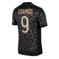 Camisa de Futebol Paris Saint-Germain Goncalo Ramos #9 Equipamento Alternativo 2023-24 Manga Curta